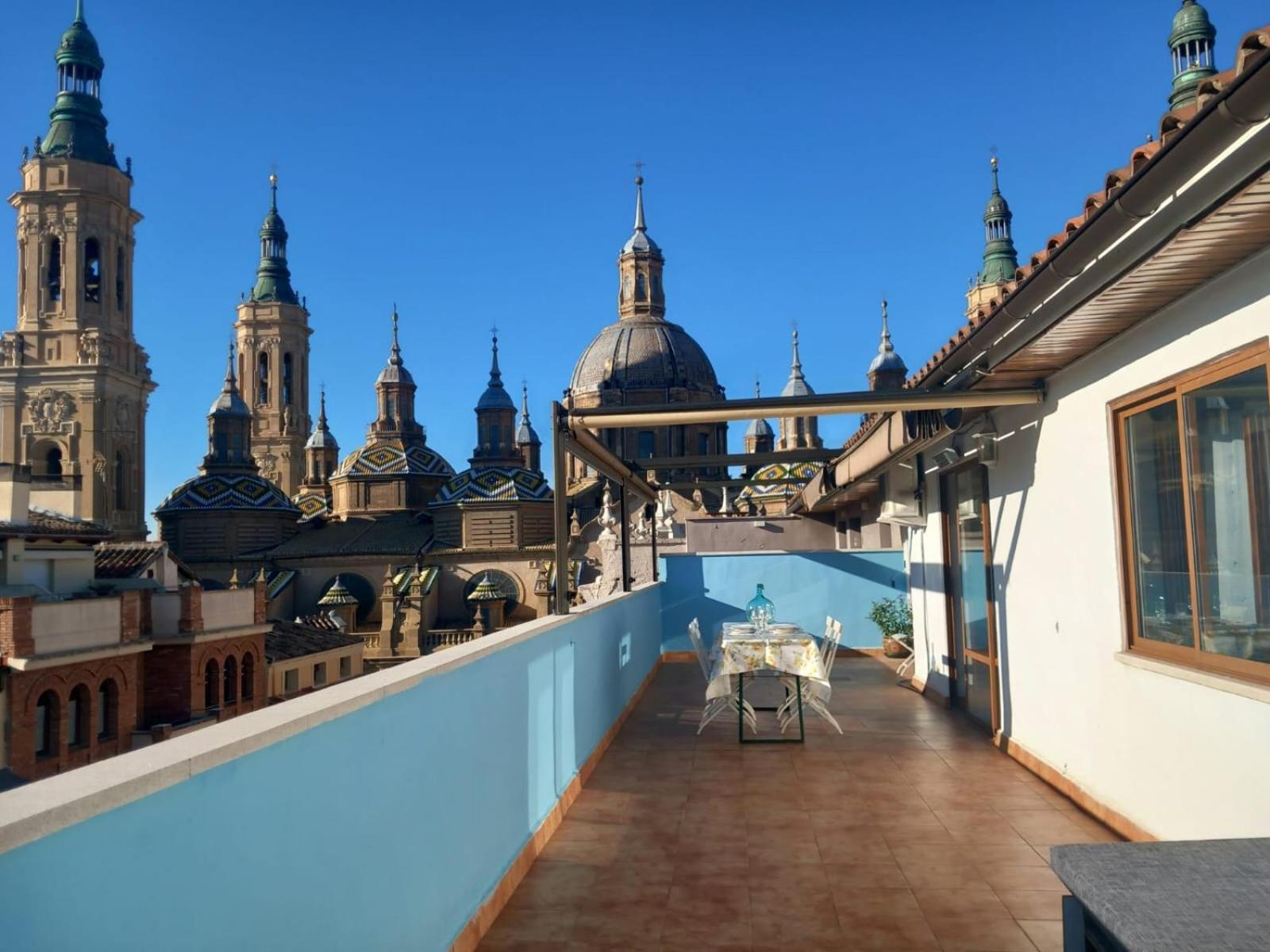 La Terraza Del Pilar Apartment Zaragoza Exterior photo